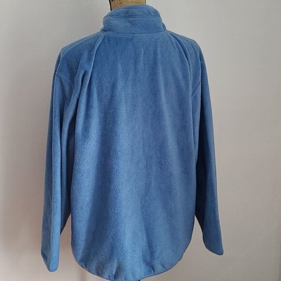 Vintage 90s Y2K Kidcore Looney Tunes Blue Tweety Bird Pullover Fleece - Picture 6 of 14